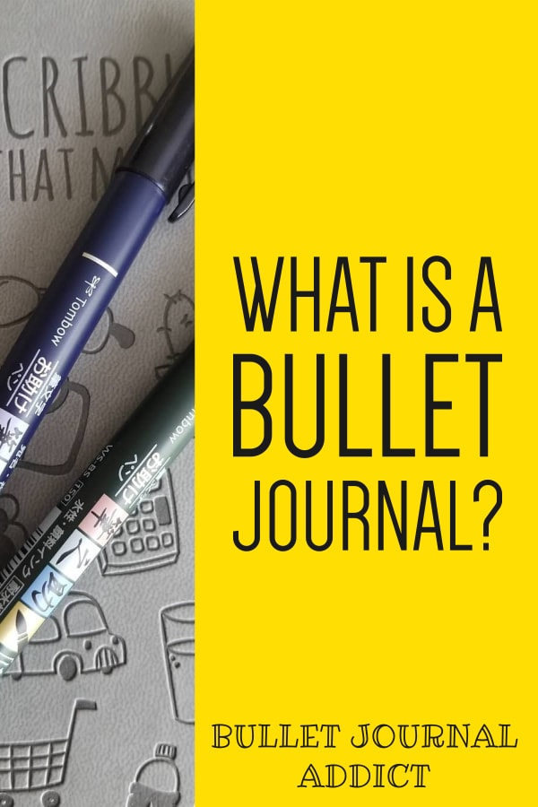 What Is A Bullet Journal