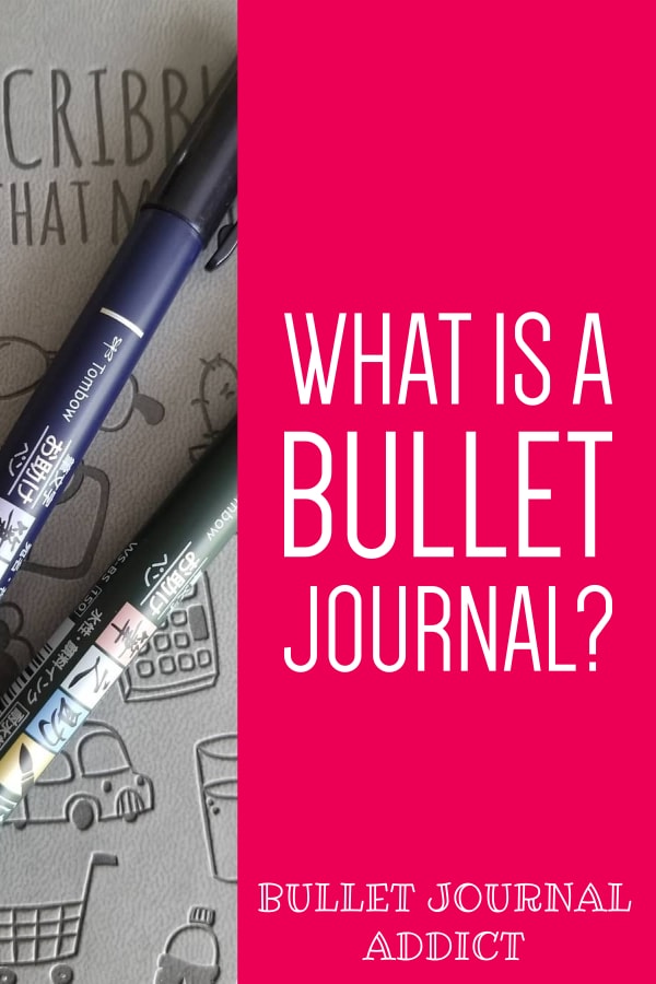 What Is A Bullet Journal